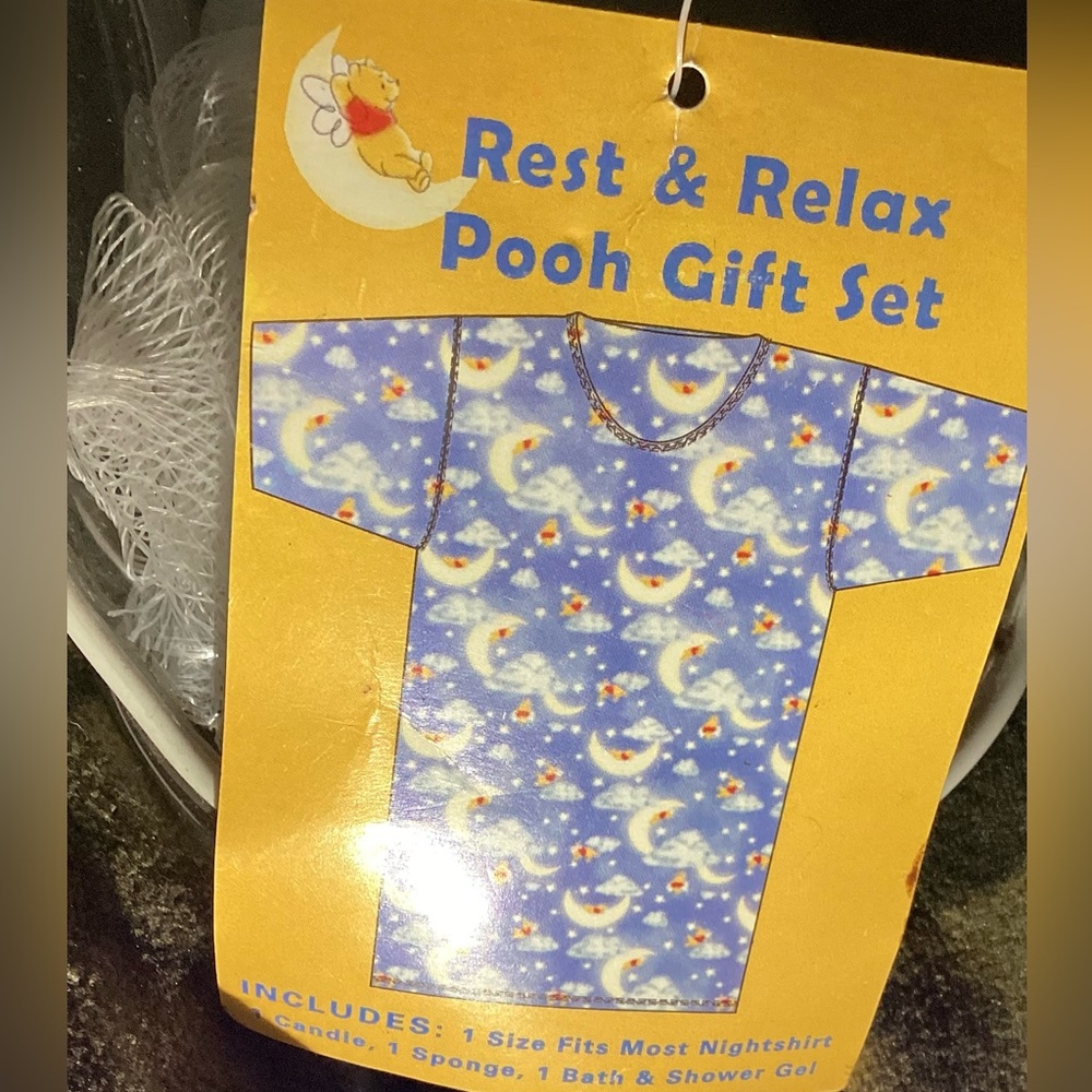 🍯 Vintage Winnie the Pooh Rest & RELAX GIFT SET Deadstock